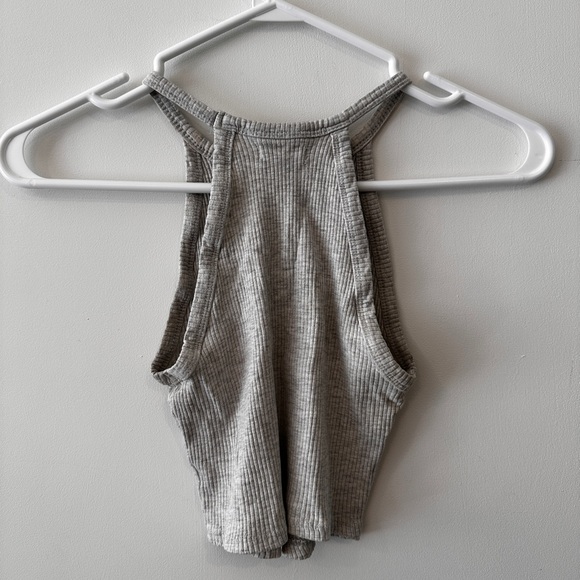 Ardene Gray Ribbed Tank Top - Picture 2 of 2
